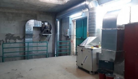 Gaziantep Oğuzeli Barajı Havalandırma Sistemi Montajı