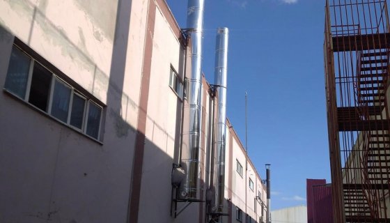 İsev Tekstil Ram Baca imalat ve montajı
